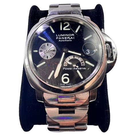 luminor panerai power reserve price|panerai luminor automatic with date.